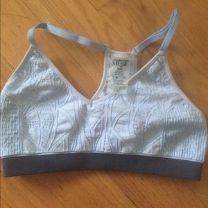 Blue Sports Bra